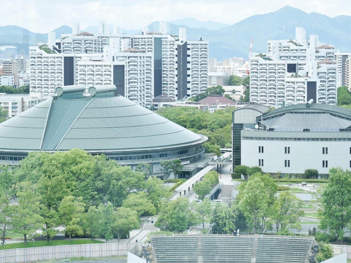 Hotel Business Ryokan Harada Hiroshima Exterior foto